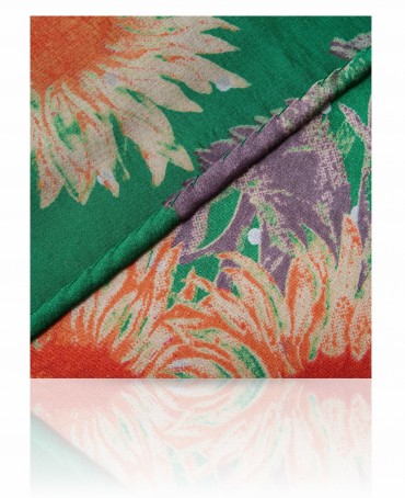 Шейный Платочек Женский SS.KV-SUNFLOW/TURQU